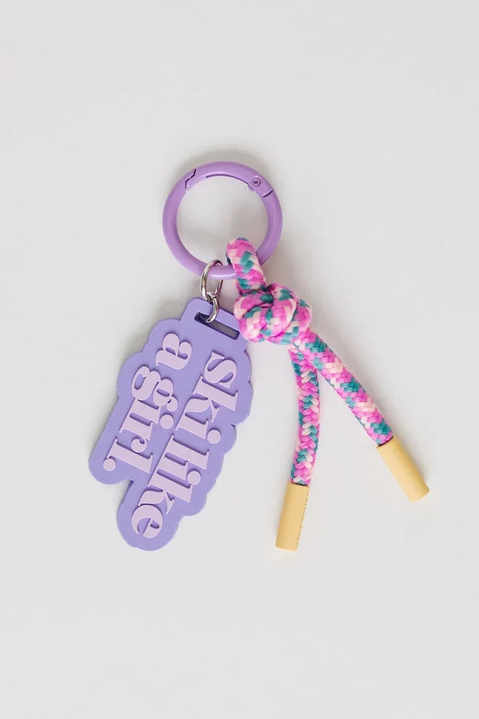 Ski Like a Girl - Bag Charm