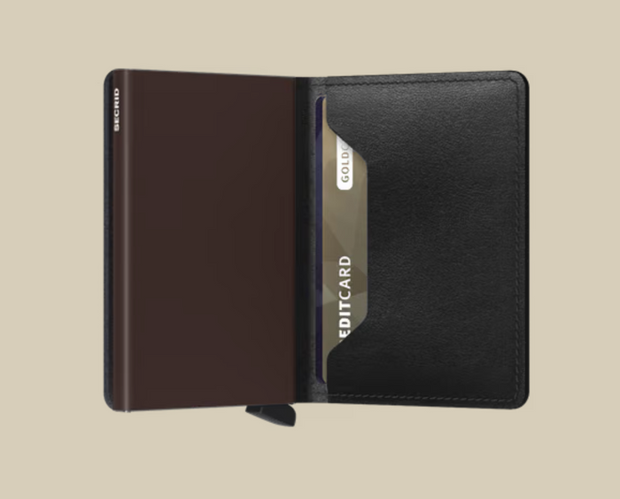 Slimwallet - Original Black-Brown