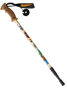 Smokey POP ART collage Trek Pole