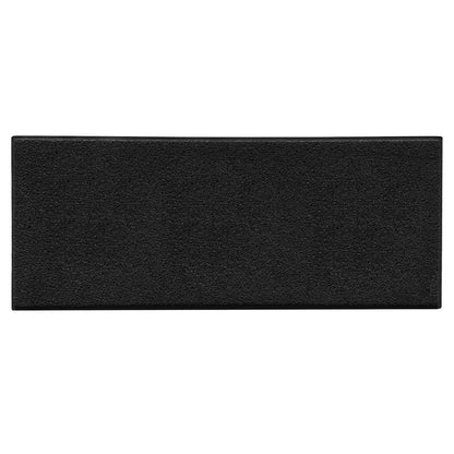 Spaghetti Kitchen Hallway Washable Runner 150cm x 60cm - Black