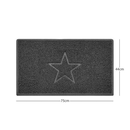 Dark Grey / 75cm x 44cm / Yes (Suitable for Indoors)