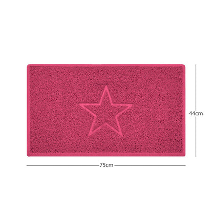 Pink / 75cm x 44cm / Yes (Suitable for Indoors)