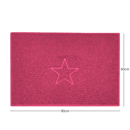 Pink / 90cm x 60cm / Yes (Suitable for Indoors)