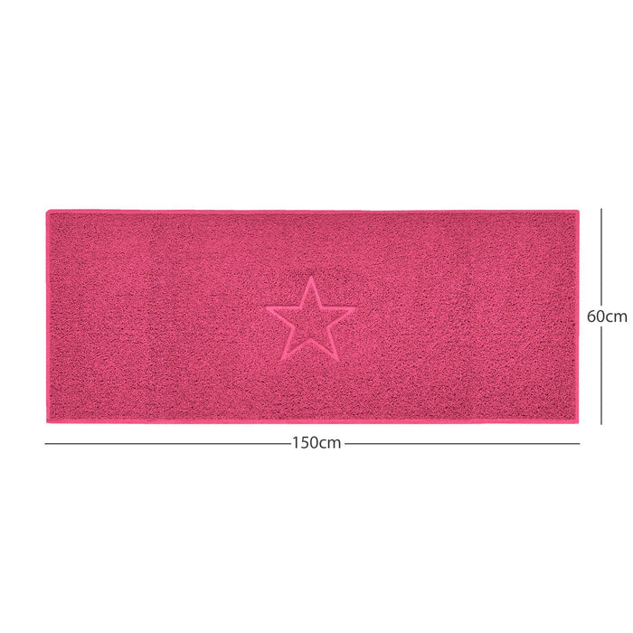 Pink / 150cm x 60cm / Yes (Suitable for Indoors)