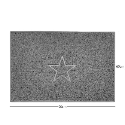 Grey / 90cm x 60cm / Yes (Suitable for Indoors)
