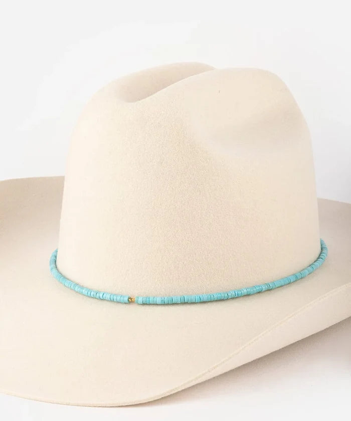 Stone Beaded Hat Band