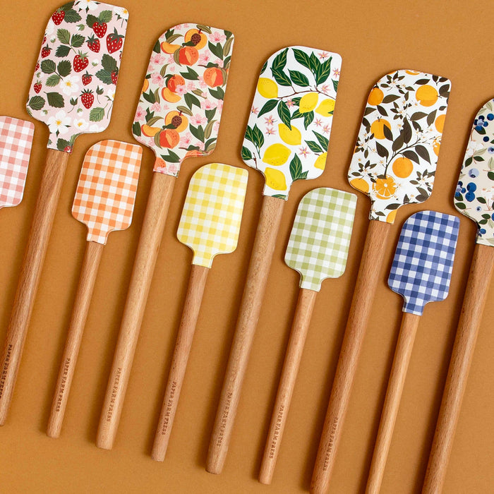 Strawberry Patch Silicone Kitchen Spatulas - Set of 2
