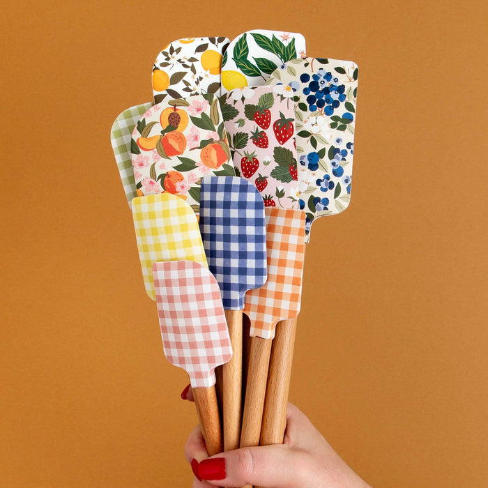 Strawberry Patch Silicone Kitchen Spatulas - Set of 2
