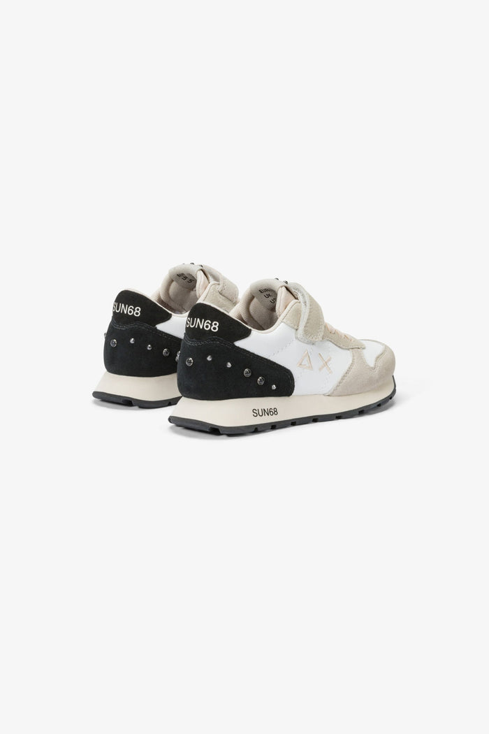 Sun 68 Ally Studs Bianco Bambina