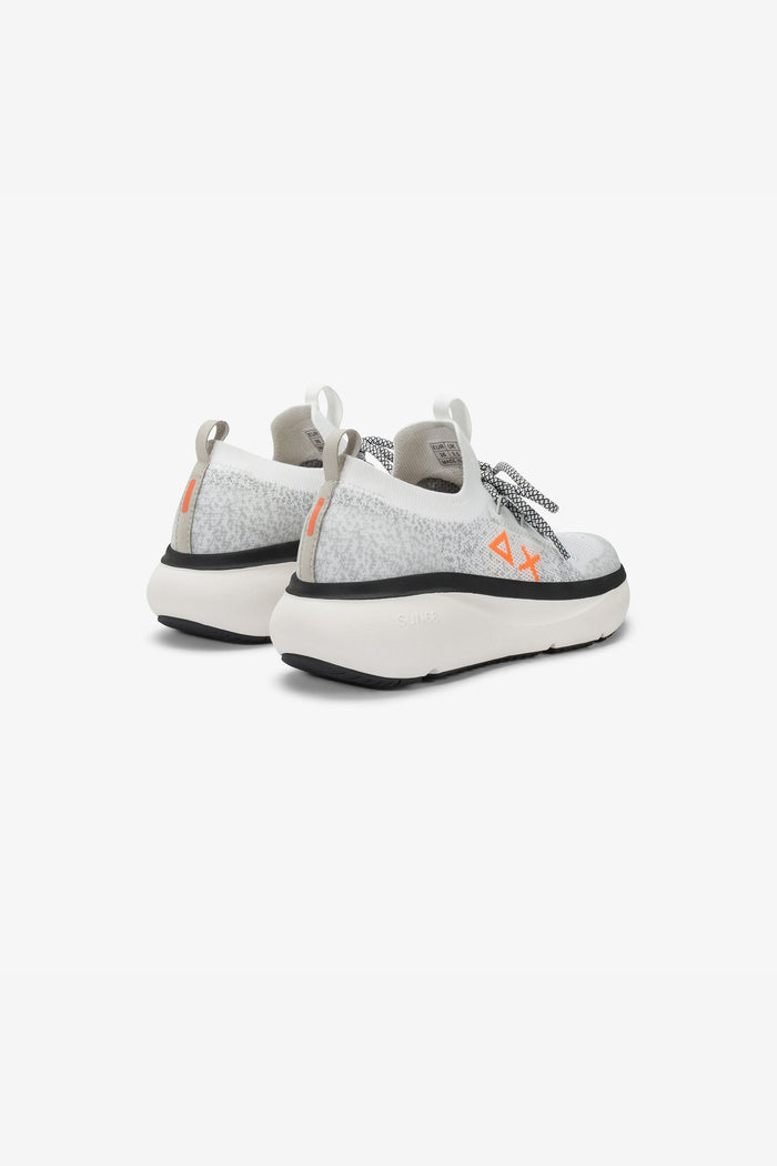 Sun 68 Sneakers Jupiter Knit Bianco Bambino