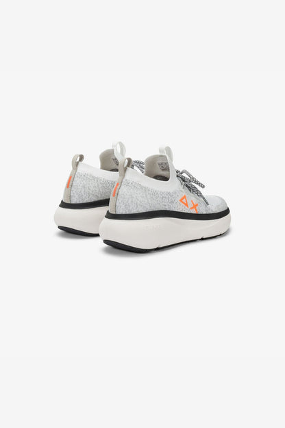 Sun 68 Sneakers Jupiter Knit Bianco Bambino