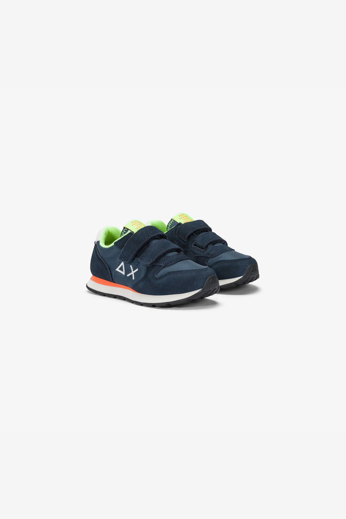 Sun 68 Sneakers Tom Fluo Blu Bambino