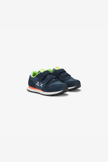 Sun 68 Sneakers Tom Fluo Blu Bambino