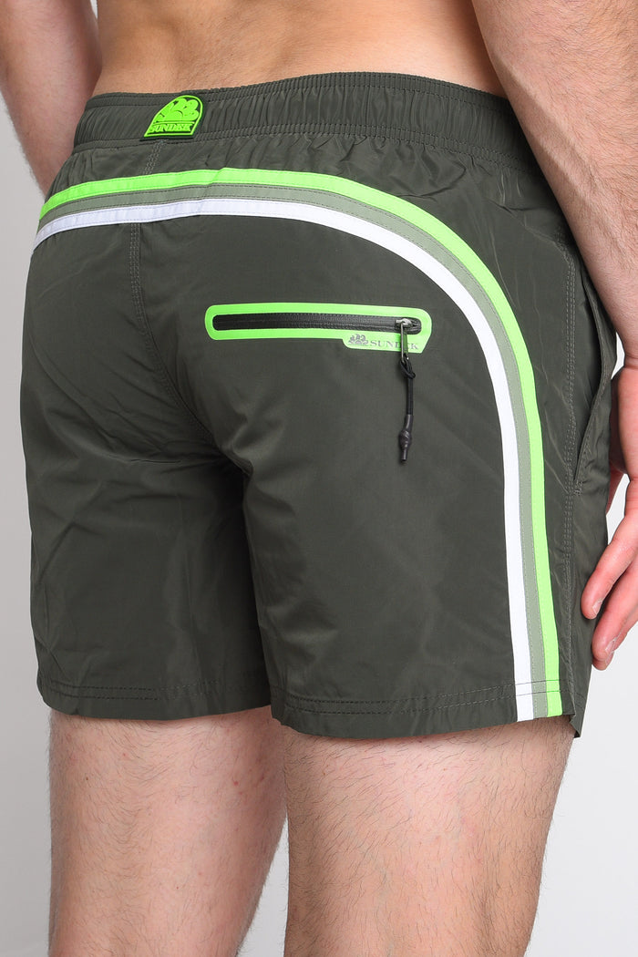 Sundek Boxer Mare Verde Uomo