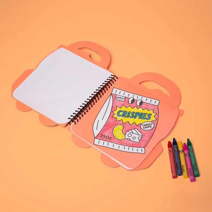 Super Coloring & Sticker Book- Yummy