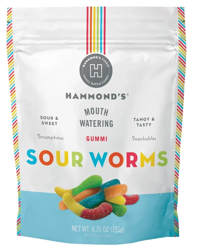 Sweet & Sour Gummy Worms