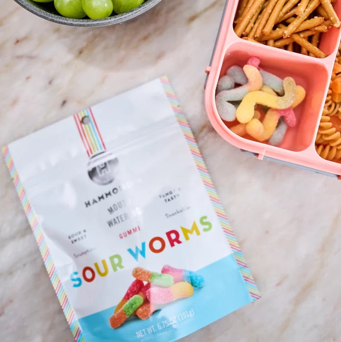 Sweet & Sour Gummy Worms