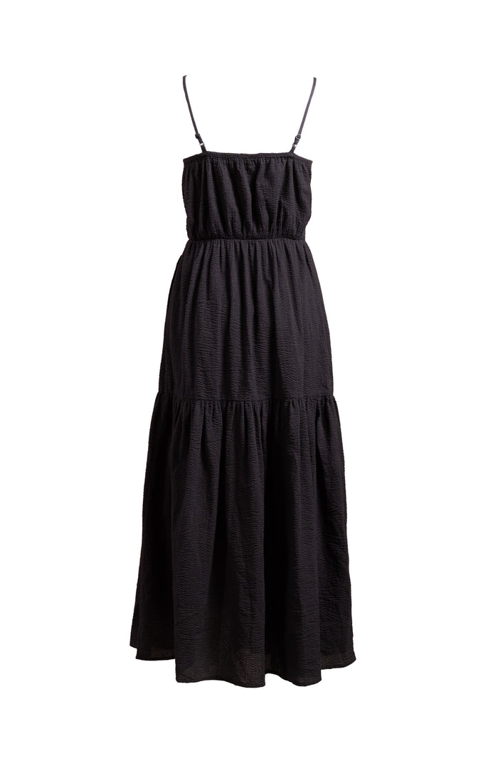 Terra Rusched Maxi Dress