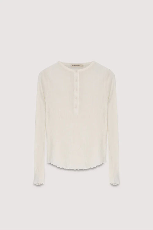 The New Society – Enea Tee in Moonlight White