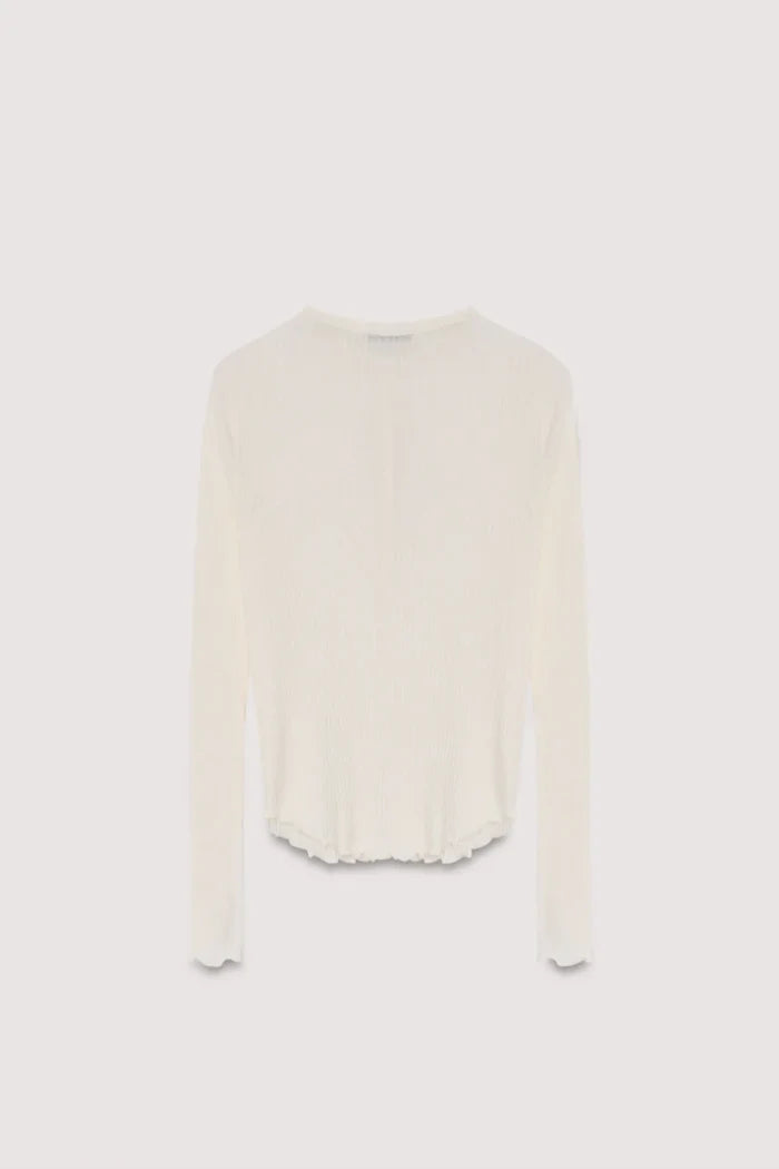 The New Society – Enea Tee in Moonlight White
