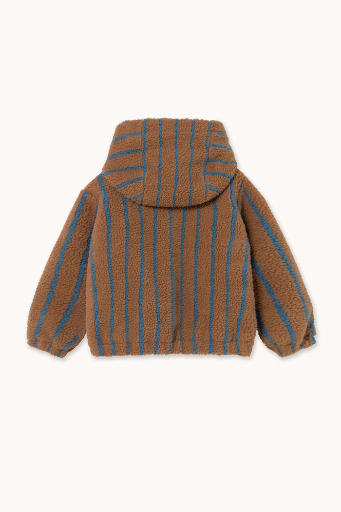 Tiny Cottons – Lines Sherpa Hoodie