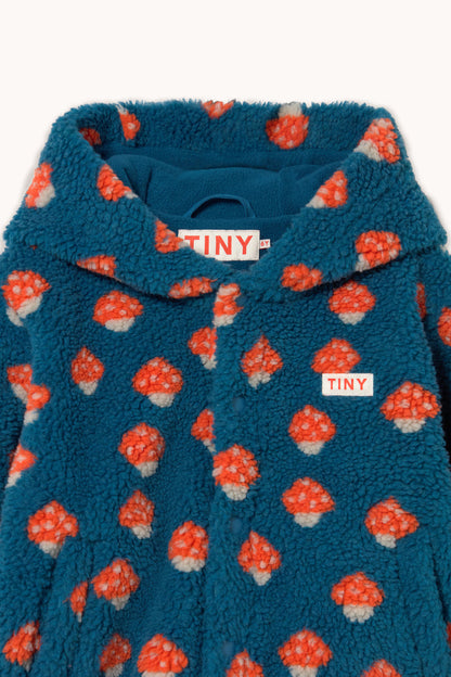Tiny Cottons – Tiny Mushrooms Sherpa Hoodie