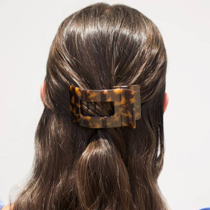 Tortoise Small Flat Rectangle Clip