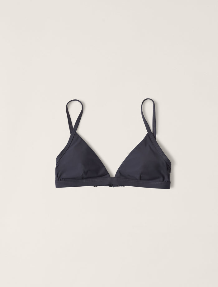 Triangle Swimsuit Top - Carbonite