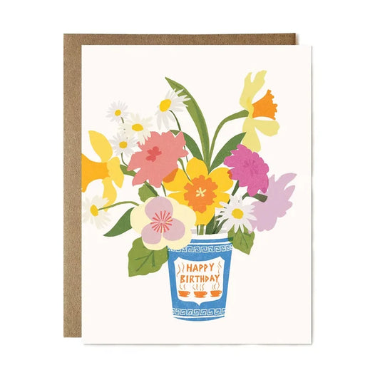 Ula Bloom - NYC Birthday Greeting Card