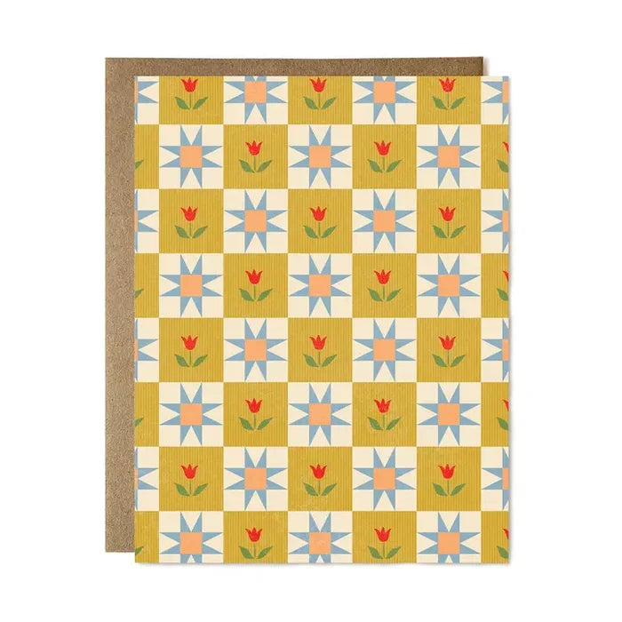 Ula Bloom - Spring Quilt Card
