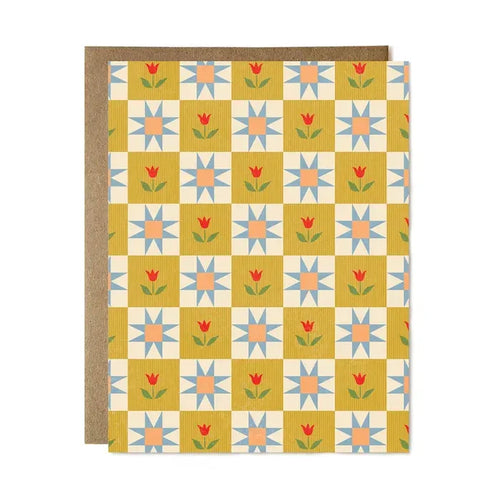 Ula Bloom - Spring Quilt Card