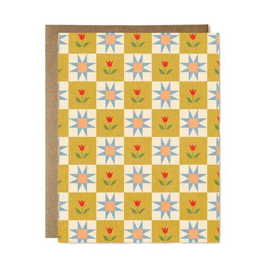 Ula Bloom - Spring Quilt Card