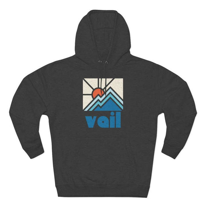 Vail Mountain Hoodie- Black