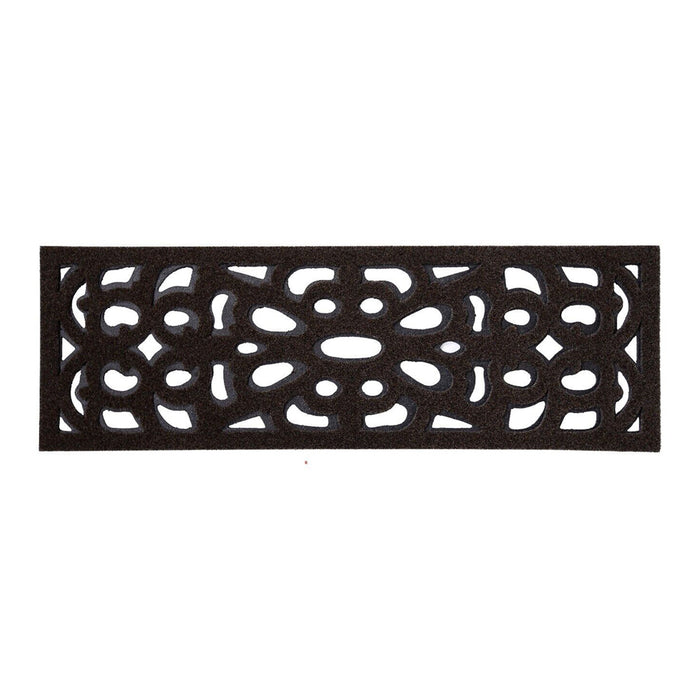 Victorian Style Eco Outdoor Door Mat - Chocolate