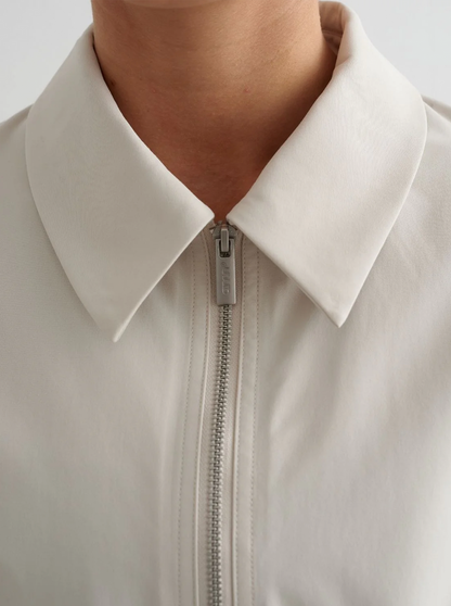 Waterproof Zip Jacket in Clay
