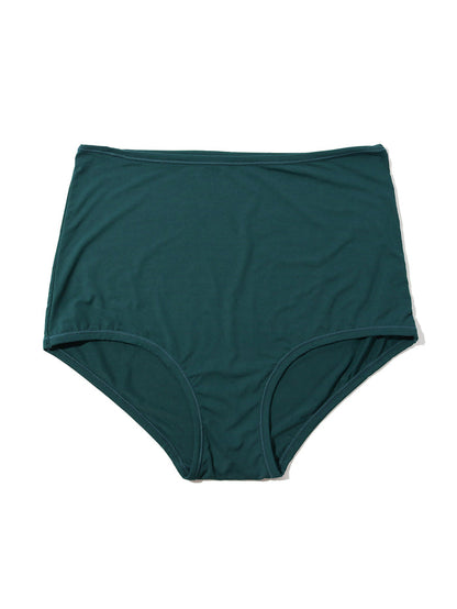 YourFit™ High Rise Boyshort Mountain Green - Flat Lay Front | Hanky Panky